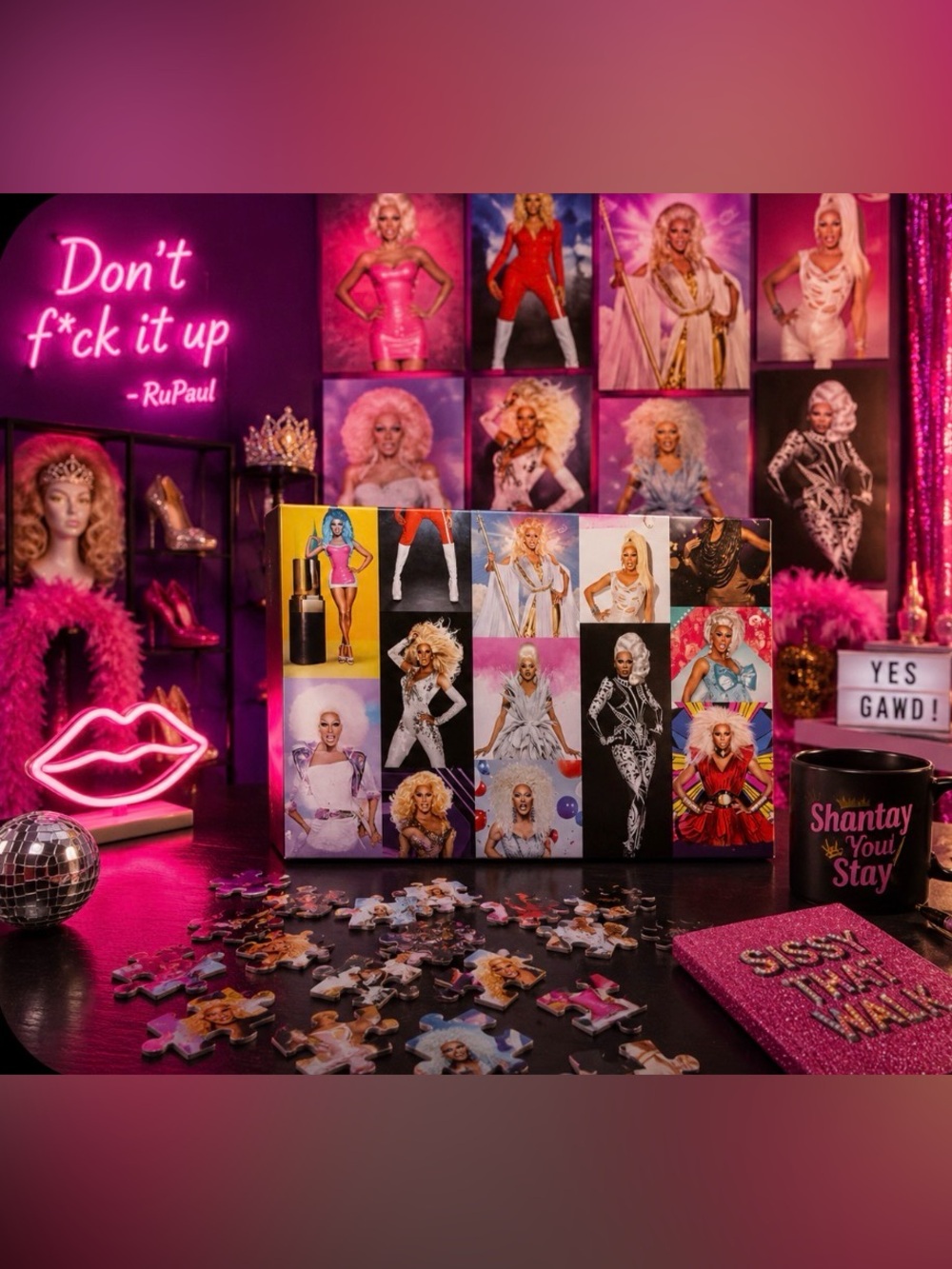 🧩 RuPaul Drag Queen Puzzle 🧩